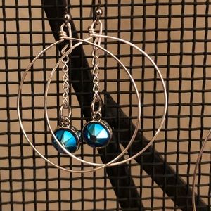 Handmade Swarovski crystal earrings